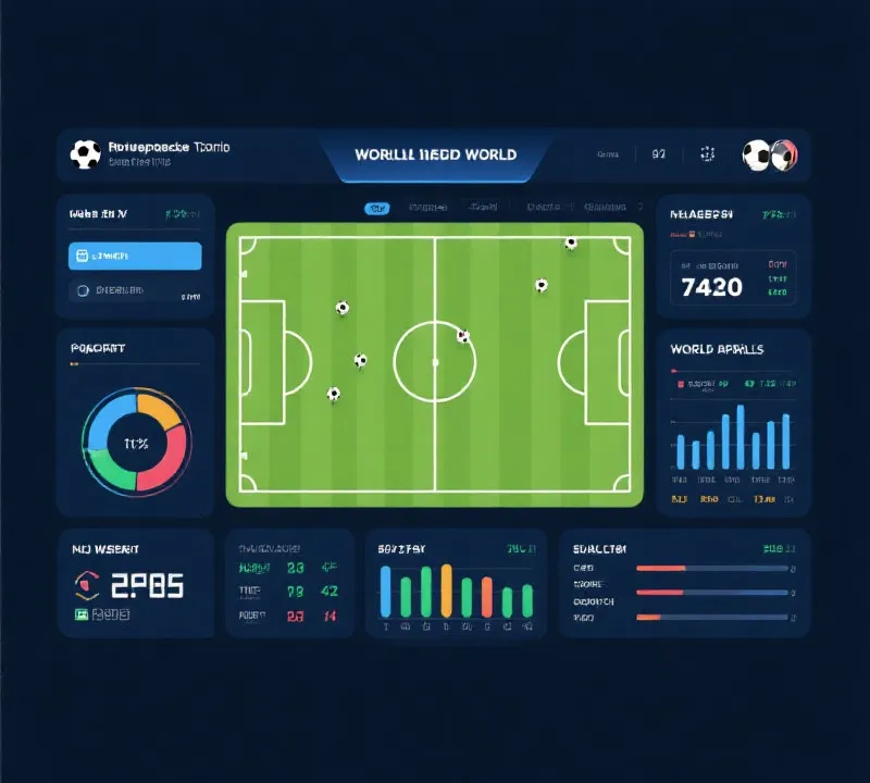 世界盃數據與直播介面