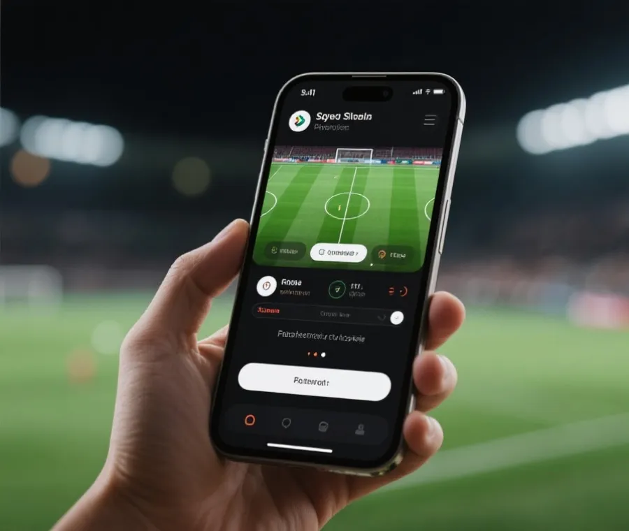 世界盃平台移動端使用情境示意圖